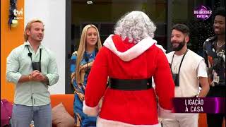 Momento inédito: Big Brother visita os concorrentes vestido de Pai Natal! | Big Brother