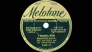 1935 Joe Haymes - I Wanna Woo (The Headliners, vocal)