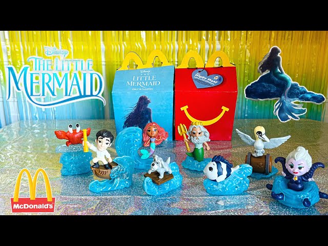 New The Little Mermaid Happy Meal Toys Arrive At 44 Off