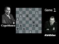 World chess championship1927 