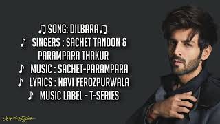 Dilbara Full Song Lyrics - Pati Patni Aur Woh | Sachet Tandon, Parampara Thakur