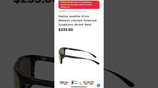 Motorhelmets Store Sale Oakley Cohort and Leadline Prizm Women's Lifestyle Polarized Sunglasses