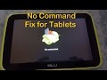 Tablet No command fix