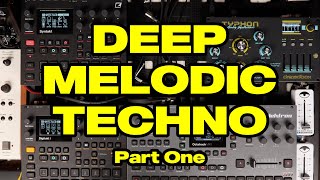 Deep Melodic Techno | Building the Groove (Digitakt II, Syntakt, Octatrack, Typhon) [PART 1/3]