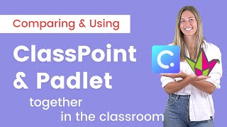 Using ClassPoint \u0026 Padlet Together in the Classroom [Review for Teachers]