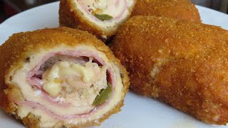 Pechugas Rellenas ¡El secreto para un empanizado mas crujiente!