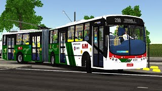 Busscar Urbanuss pluss Articulado Volvo B10M Trolebus da Next na linha 290 ( Vida de motorista PBSC)