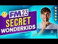 The Best SECRET Wonderkids In FM23 | Football Manager 2023 Wonderkids