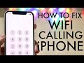 How To Fix Wifi Calling Not Working! (iPhone)