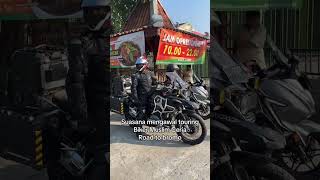 ngawal pake BMW GS1200 temen-temen BMC (biker muslim ceria) perjalanan ke Bromo - Bali - Lombok