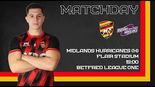 Highlights Dewsbury Rams vs Midlands Hurricanes League 1 Round 2 05 March 2023