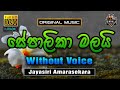 Sepalika Malai ❤️ සේපාලිකා මලයි | Karaoke Without Voice | Jayasiri Amarasekara