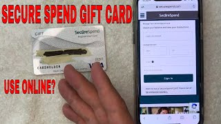 ✅ How To Use Secure Spend Prepaid Visa Gift Card Online 🔴