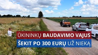 Naujas ūkininkų baudavimo vajus. Šekit po 300 eurų už nieką