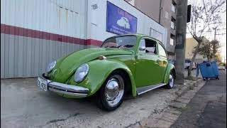 fusca 72 verde Guarujá