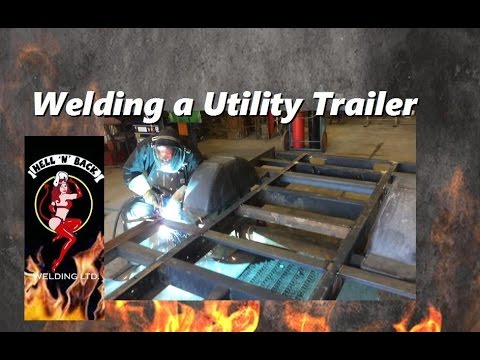 Modifying a Utility Trailer for a Bigger Deck Modifying a Utility Trailer for a Bigger Deck
