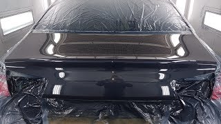 Car Painting: Mirror trunk finish