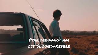 Pyar Deewangi Hai ♥️ (Slowed + Reverb) | Pyar Deewangi Hai Drama OST |
