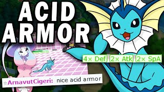 ACID ARMOR VAPOREON BREAKS THE GAME