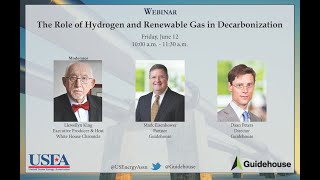 USEA & Guidehouse: The Role of Hydrogen and Renewable Gas In Decarbonization (webinar)
