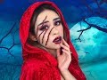 Easy Red Riding Hood Halloween Make Up Tutorial