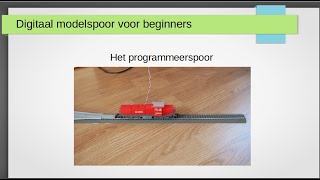 Digitaal modelspoor voor beginners deel 5 - Het programmeerspoor