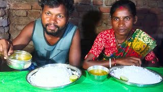 ASMR EATING DALL FRY RECIPE WITH DESI RICE || INDIAN MUKBANG / MUKBANG INDIAN