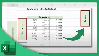 How to Write Vertical Text in Excel | Microsoft Excel Tutorial (2025)