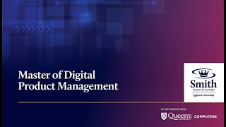 Master of Digital Product Management Information Session | Jan. 6, 2025