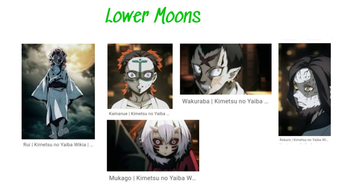 List Of All Demons In Demon Slayer | Kimetsu No Yaiba All Demons List 🗡 ...