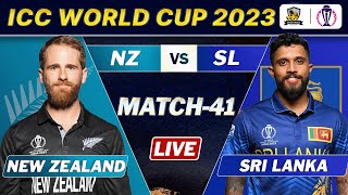 NEW ZEALAND VS SRI LANKA Match 41 Live SCORES | ICC CRICKET WORLD CUP | NZ vs SL LIVE | NZ 33 OV