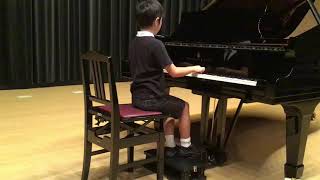 7歳  ショパン :ワルツ 第12番 Op.70-2 CT218 ヘ短調  Chopin, Frederic:waltzesValse No.12 f-moll Op.70-2