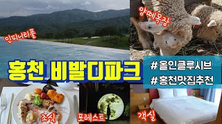 홍천 비발디파크 소노펠리체 올인클루시브 \u0026 양지말화로구이 솔직후기