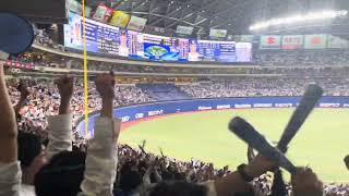 2024年4月2日 中日対巨人 細川今季初ヒットはサヨナラホームラン！