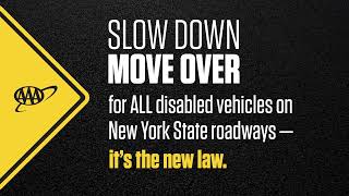 Slow Down Move Over - New York, it's the new law.