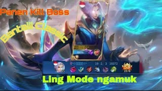 Ling Gw Ngacak Ngacak Di Classic?[Mobile Legends]