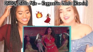 CNCO, Little Mix - Reggaetón Lento (Remix) [Official Video] | REACTION