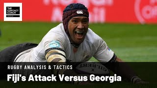 Rugby Coaching:: Fiji's Impressive Attack Versus Georgia