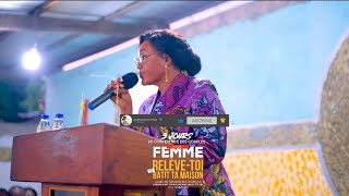 Extrait Conférence des femmes Brazzaville - ALDA MAHUNGA NGONDANKOY