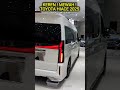 alphard tersaingi toyota hiace 2025 makin mewah