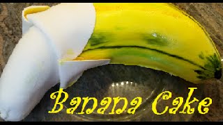 Banana Shaped Cake DJVJ