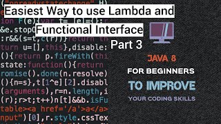 Java 8 | Relation between Functional Interface and Lambda Expression Part 3