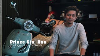 The Bristol Stories: Rider's Insights features Prince Sta. Ana | Vantaggio Classic Scooter