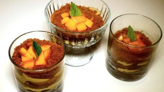 Mango crumble quick and easy Dessert Summer special