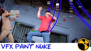 Nuke tutorials || vfx paint  in Nuke || how to remove wire  (vfx Paint)  HINDI