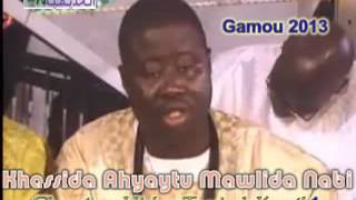 Khassida Ahyaytou Mawlida Nabi Chanté par Hisbou Tarqiyah Kourél 1 Gamou 2013   YouTube