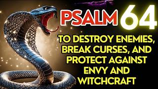 POWERFUL PSALM 64 PRAYER TO DESTROY ENEMIES, BREAK CURSES, AND PROTECT AGAINST ENVY AND WITCHCRAFT