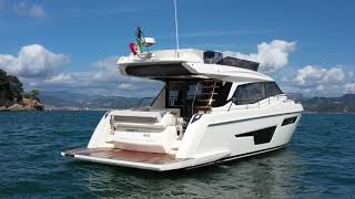 Ferretti Yachts 500 close up