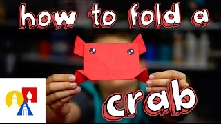 How To Fold An Origami Crab