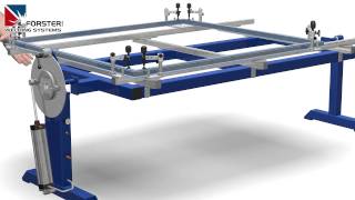frame welding fixture - (weld jig / welding table) - 4300 (english)